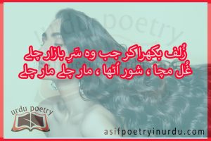 zulf poetry in urdu