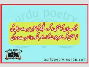 ishq poetry in urdu