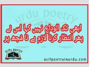 intezar poetry in urdu
