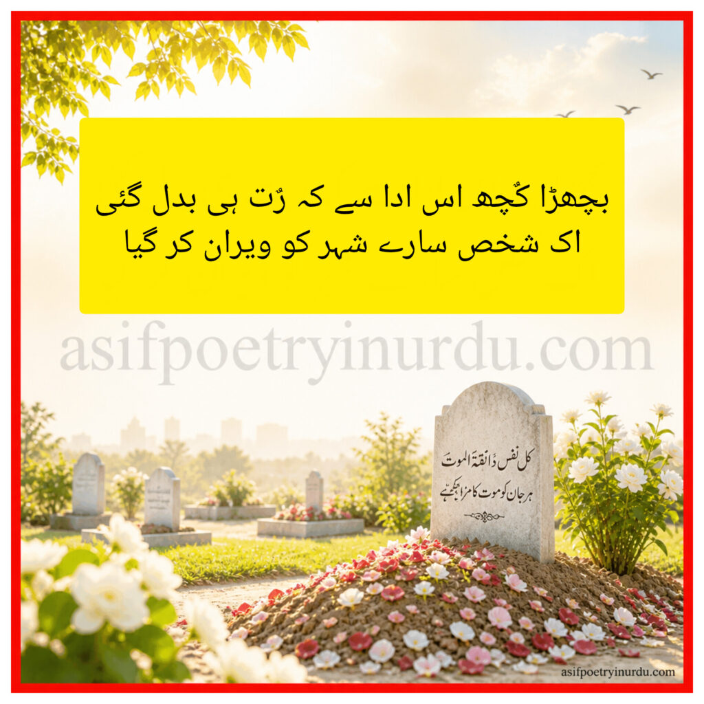 Death poetry in urdu